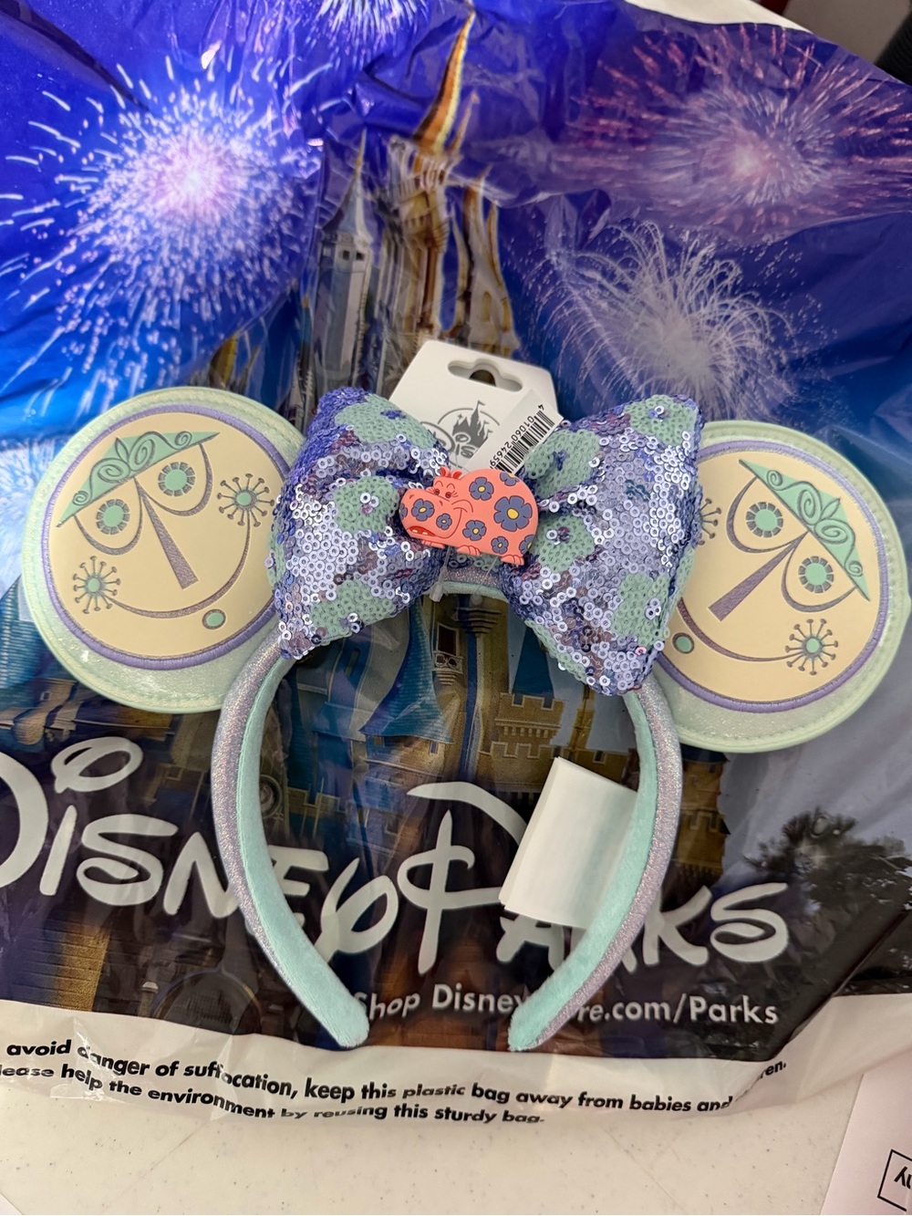 Disney Parks  2026 WDW It’s A Small World Magic Kingdom Minnie Ears Headband NEW